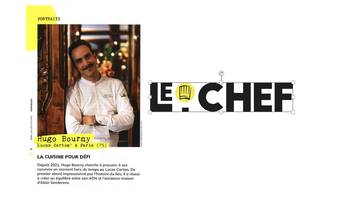 Le Chef Magazine Hugo Bourny 2024