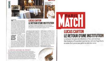 lucas carton paris match 2024