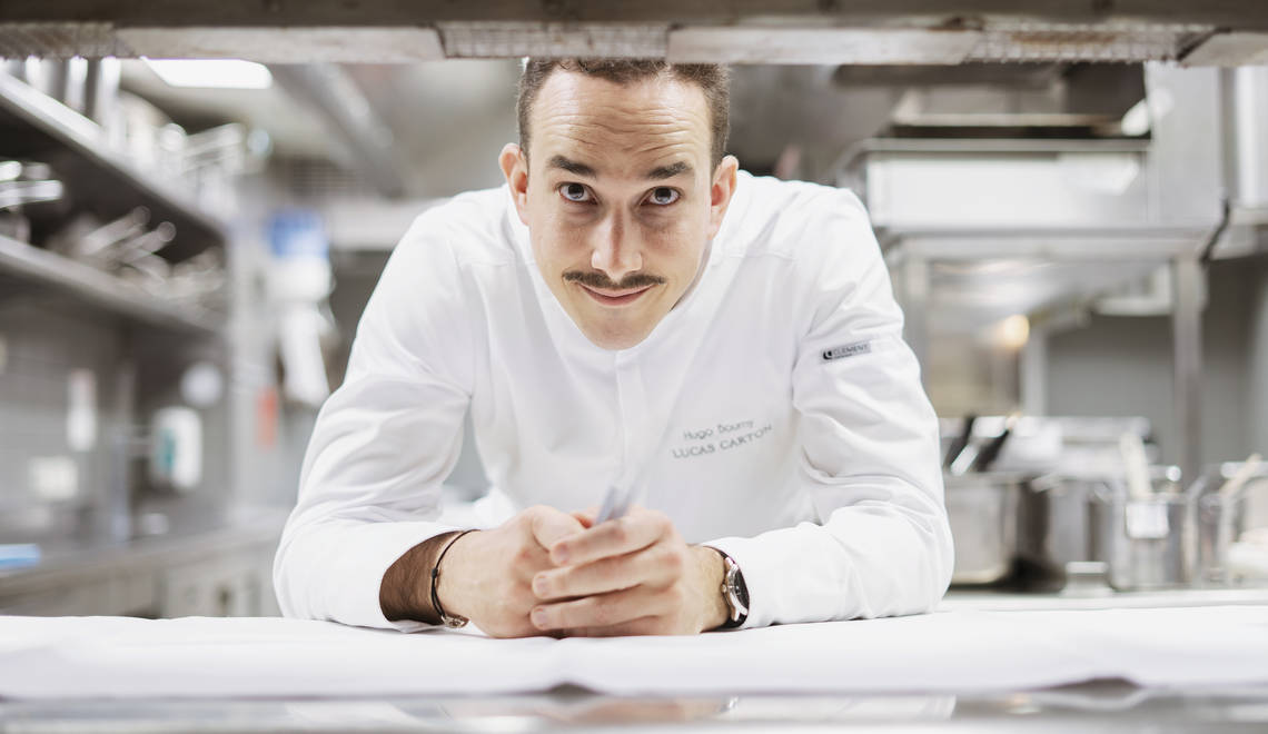 Hugo Bourny, nouveau chef du Lucas Carton